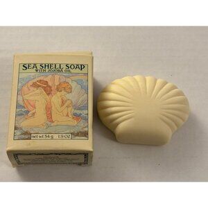 Crabtree & Evelyn Sea Shell Soap with Jojoba Oil 0.9oz Vintage 80’s H22